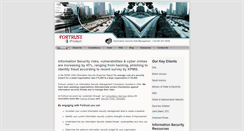 Desktop Screenshot of fortrust.net